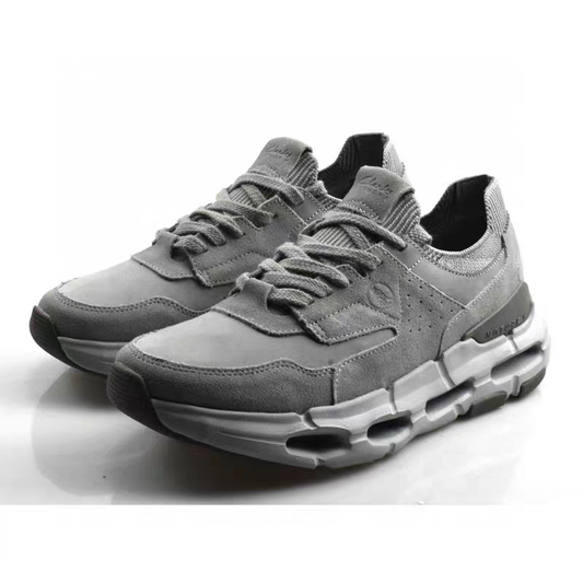 Clarks NXE Lo Suede Sneakers - Grey