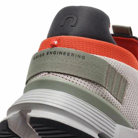 On Running Cloudnova Silver Orange Men's