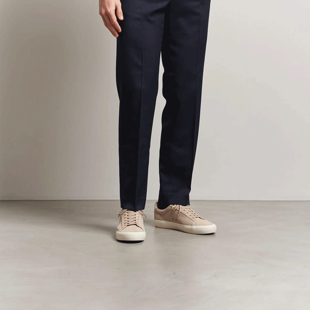 BOSS Aiden Suede Sneaker Light Beige