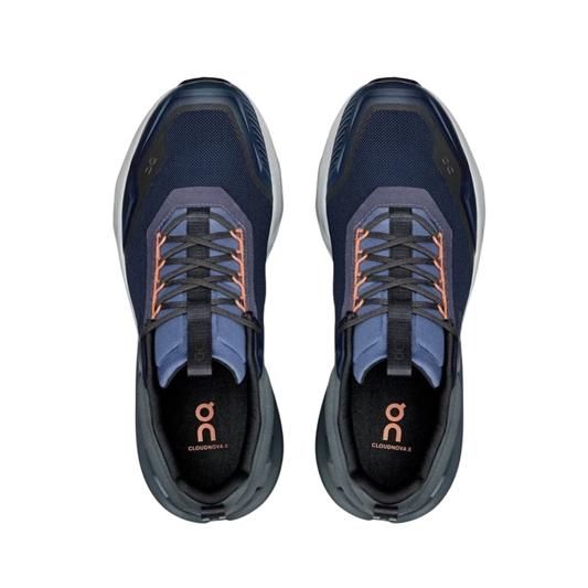 On Cloudnova Shoes X in Dark navy for Men