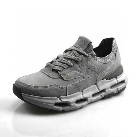 Clarks NXE Lo Suede Sneakers - Grey