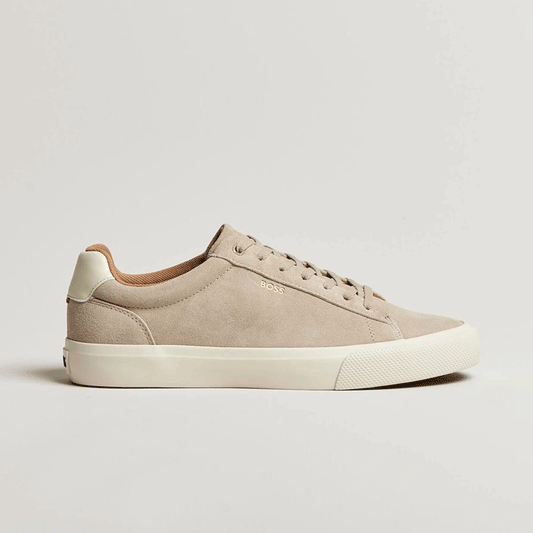 BOSS Aiden Suede Sneaker Light Beige
