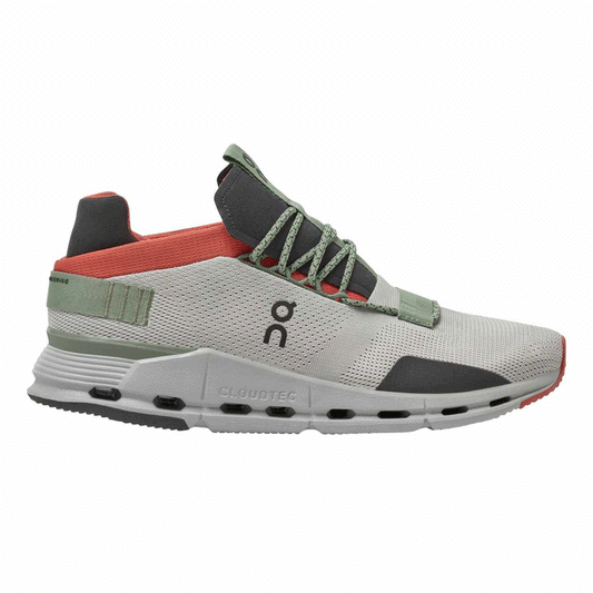 On Running Cloudnova Silver Orange Men's