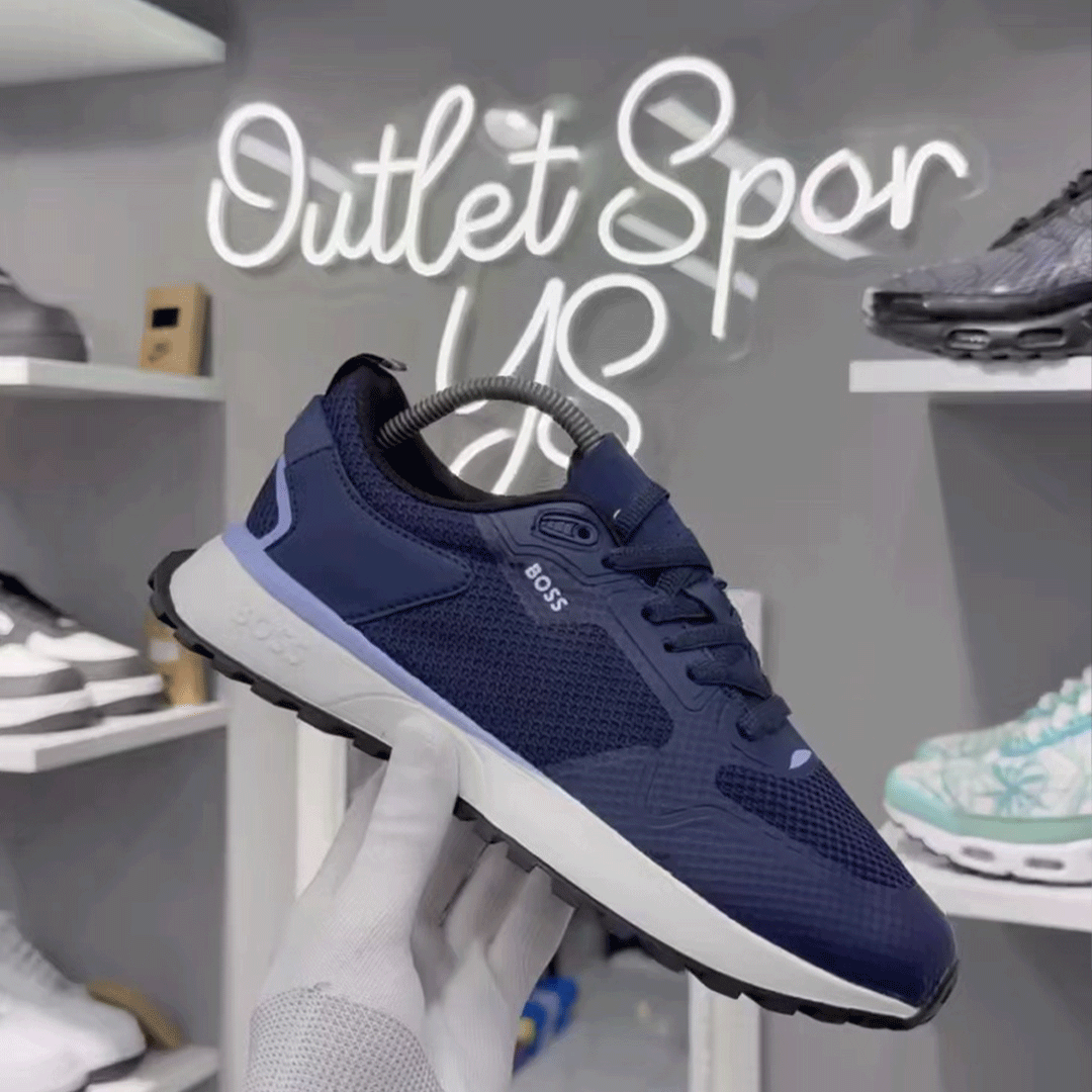 Hugo Boss Men sneakers Navy blue