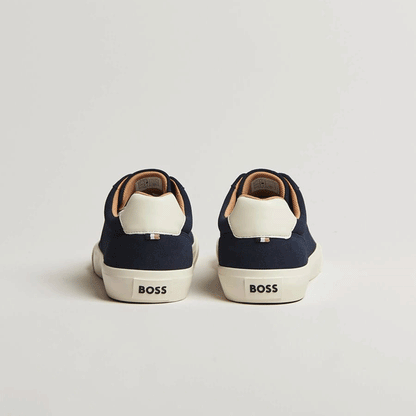 Hugo Boss Suede Sneakers Dark Blue