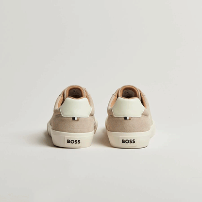 BOSS Aiden Suede Sneaker Light Beige