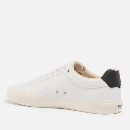 Hugo Boss Aiden Leather Sneakers In White