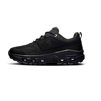 On Men's Black Cloudrock Waterproof Hiking Trainers