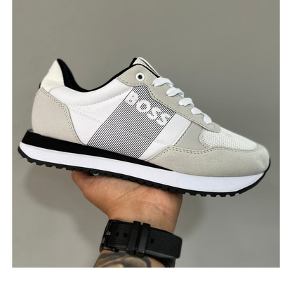 BOSS Mens Kai Running - White