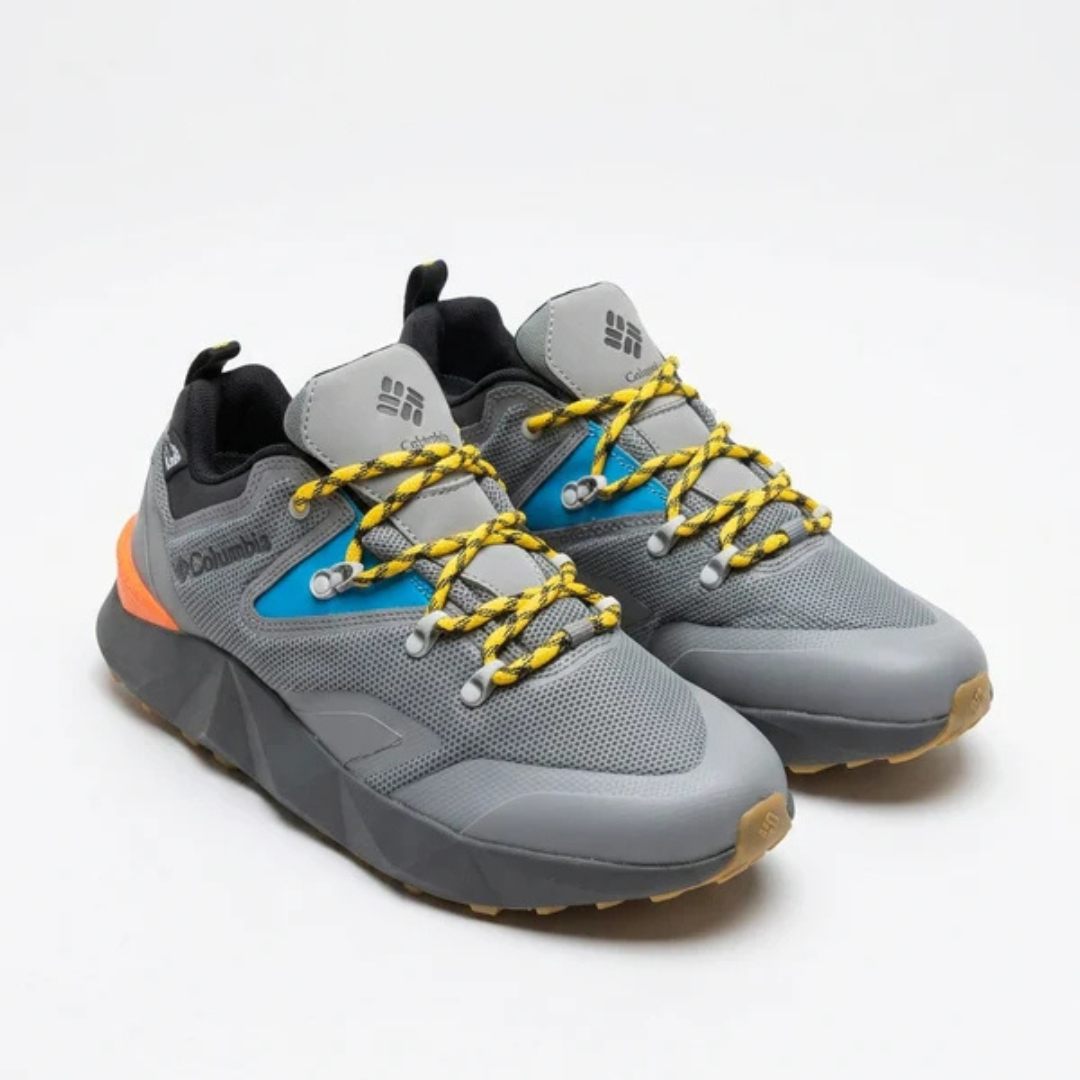 Columbia Men's Facet 60 Low Outdry Hiking Shoe, Dove/Black