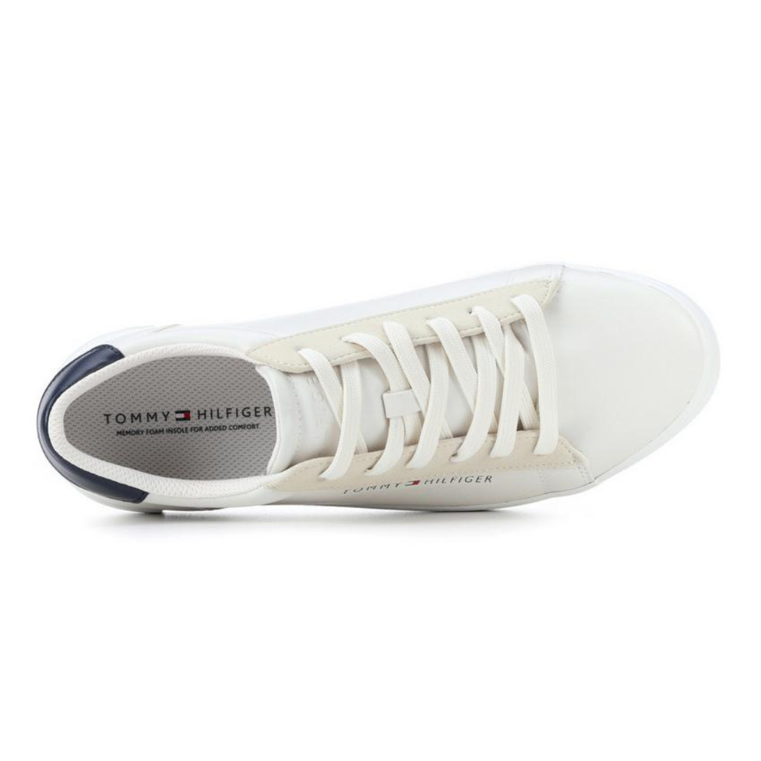 Tommy Hilfiger Men's Ramoso Sneaker White - Blue