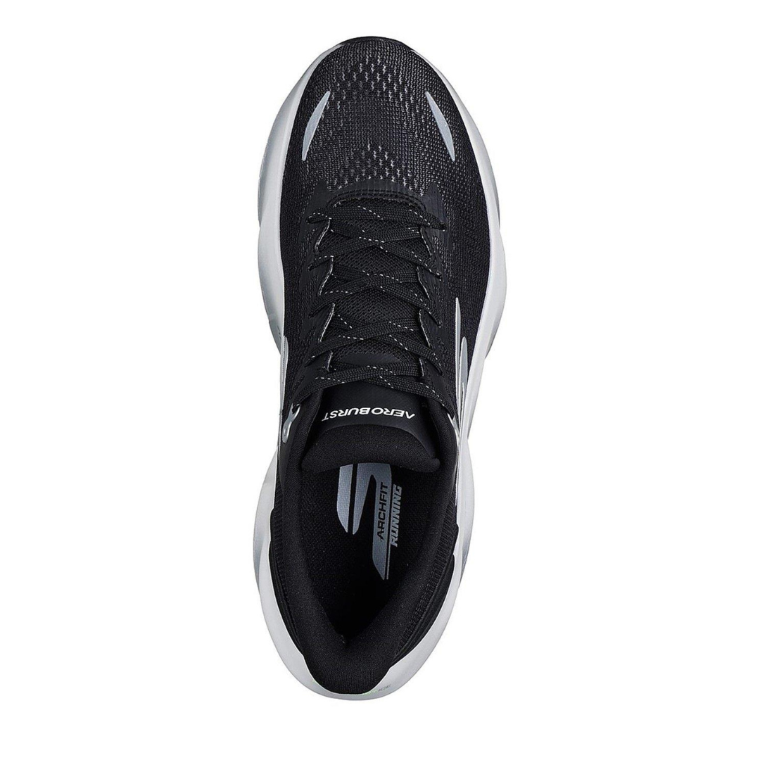Skechers Aero Burst Go Run Max Road 7 Lace-up Black white