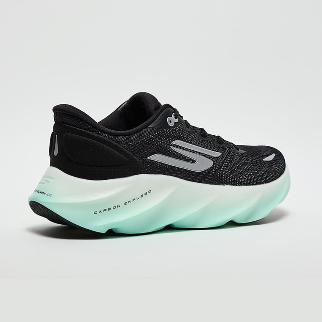 Skechers Aero Burst Go Run Max Road 7 Lace-up Black mint