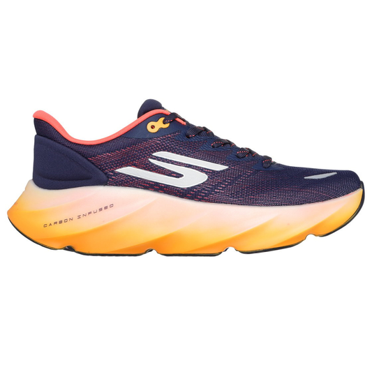 Skechers Aero Burst Go Run Max Road 7 Lace-up Navy orange