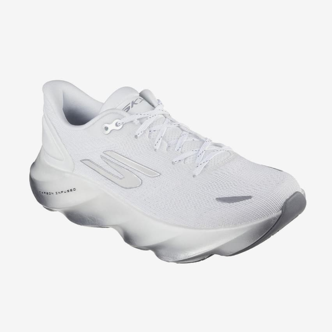 Skechers Aero Burst Go Run Max Road 7 Lace-up All white