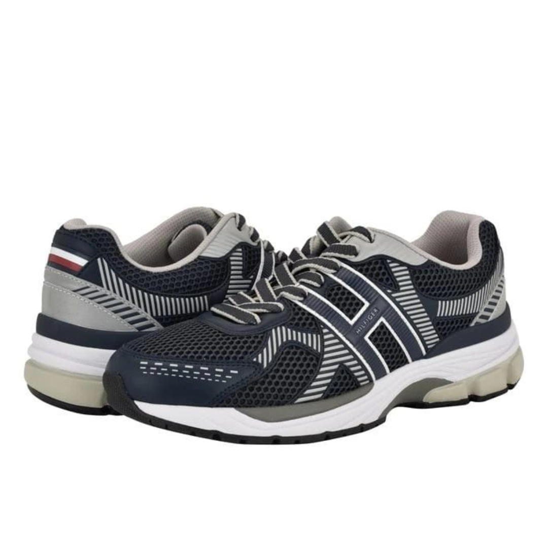 Tommy Hilfiger Pug Lace-Up Sneakers Men - Navy