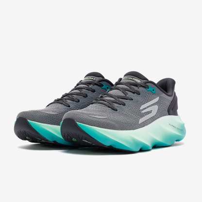 Skechers Aero Burst Go Run Max Road 7 Lace-up Grey