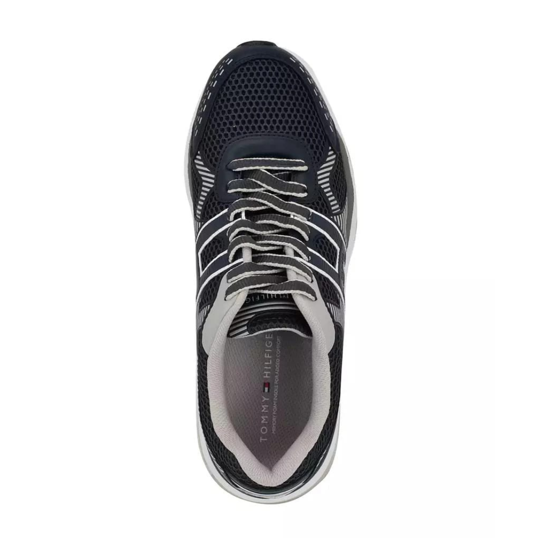 Tommy Hilfiger Pug Lace-Up Sneakers Men - Navy
