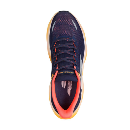 Skechers Aero Burst Go Run Max Road 7 Lace-up Navy orange