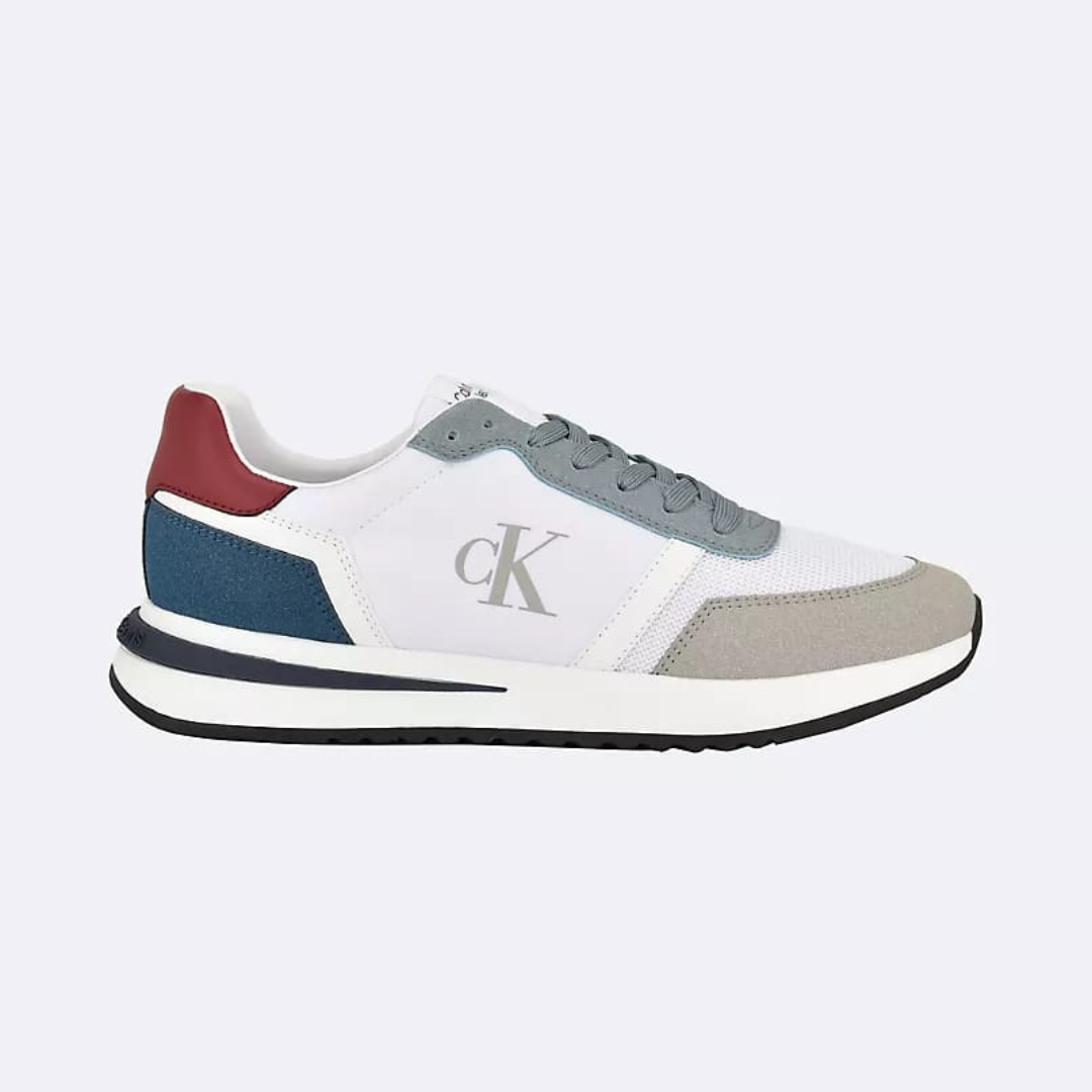 Calvin Klein Men's PICIO Sneaker, white - Grey