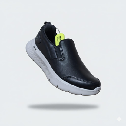 Skechers Relaxed Fit Flex Advantage Slip - Black & White